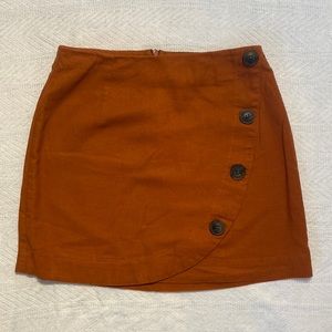 Burnt Orange Skirt by Harper (Francesca’s) - Size Small
